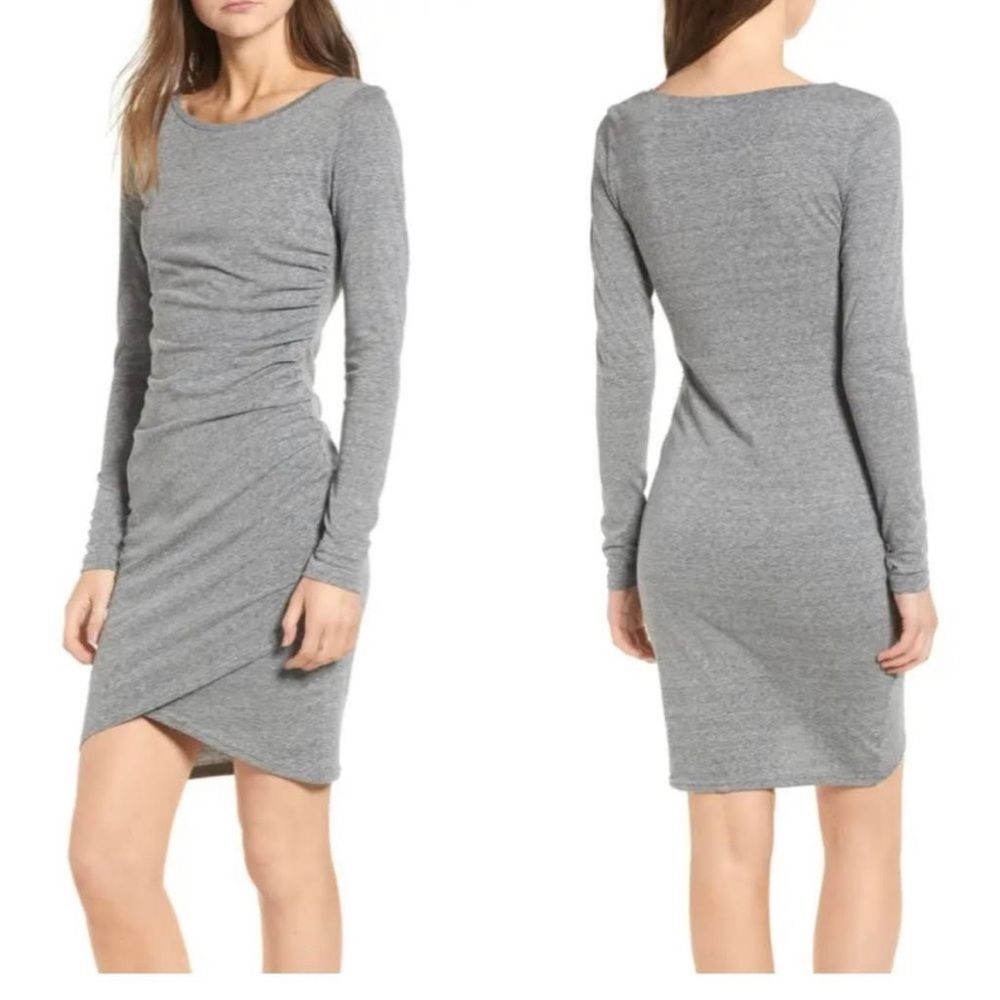 Leith long sleeve body con dress - size XS
